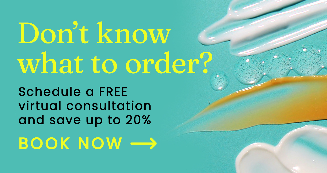 Book a free virtual consultation for help ordering the right products for your skin